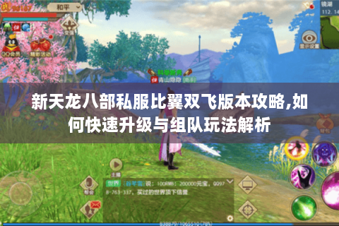 新天龙八部私服比翼双飞版本攻略,如何快速升级与组队玩法解析 新天龙八部私服比翼双飞版本攻略,如何快速升级与组队玩法解析