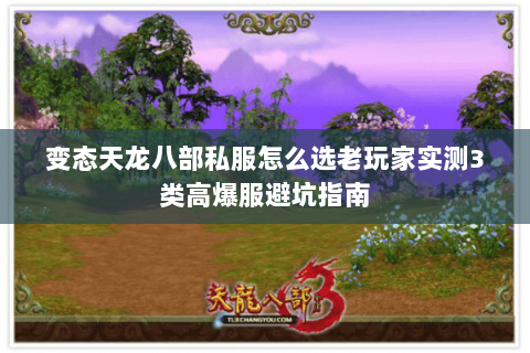 变态天龙八部私服怎么选老玩家实测3类高爆服避坑指南 变态天龙八部私服怎么选老玩家实测3类高爆服避坑指南