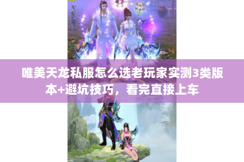 唯美天龙私服怎么选老玩家实测3类版本+避坑技巧,看完直接上车 唯美天龙私服怎么选老玩家实测3类版本+避坑技巧,看完直接上车