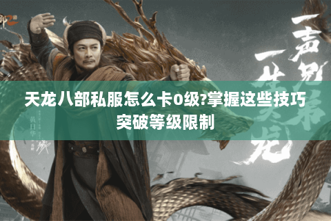 天龙八部私服怎么卡0级?掌握这些技巧突破等级限制 天龙八部私服怎么卡0级?掌握这些技巧突破等级限制