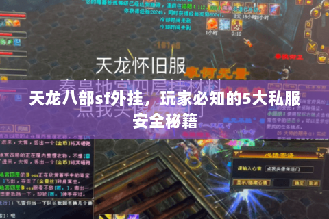 天龙八部sf外挂，玩家必知的5大私服安全秘籍