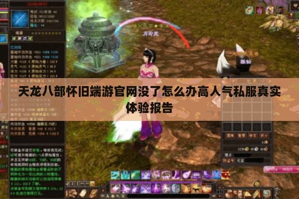 天龙八部怀旧端游官网没了怎么办高人气私服真实体验报告 天龙八部怀旧端游官网没了怎么办高人气私服真实体验报告