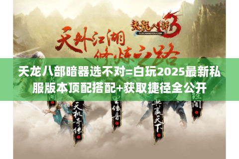 天龙八部暗器选不对=白玩2025最新私服版本顶配搭配+获取捷径全公开 天龙八部暗器选不对=白玩2025最新私服版本顶配搭配+获取捷径全公开