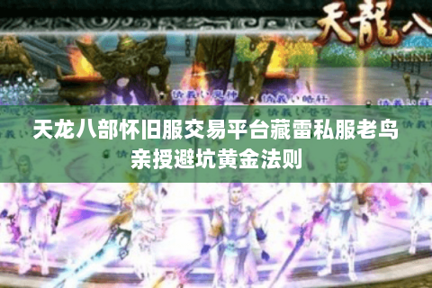 天龙八部怀旧服交易平台藏雷私服老鸟亲授避坑黄金法则 天龙八部怀旧服交易平台藏雷私服老鸟亲授避坑黄金法则