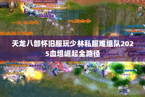 天龙八部怀旧服玩少林私服难组队2025血坦崛起全路径 天龙八部怀旧服玩少林私服难组队2025血坦崛起全路径