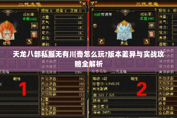 天龙八部私服无有川奇怎么玩?版本差异与实战攻略全解析 天龙八部私服无有川奇怎么玩?版本差异与实战攻略全解析