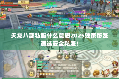 天龙八部私服什么意思2025独家秘笈速选安全私服! 天龙八部私服什么意思2025独家秘笈速选安全私服!
