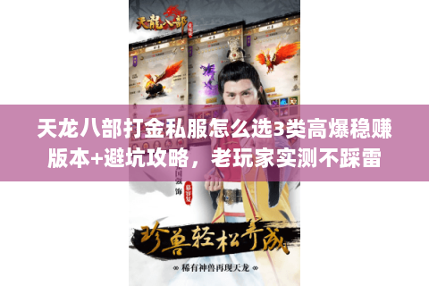 天龙八部打金私服怎么选3类高爆稳赚版本+避坑攻略,老玩家实测不踩雷 天龙八部打金私服怎么选3类高爆稳赚版本+避坑攻略,老玩家实测不踩雷
