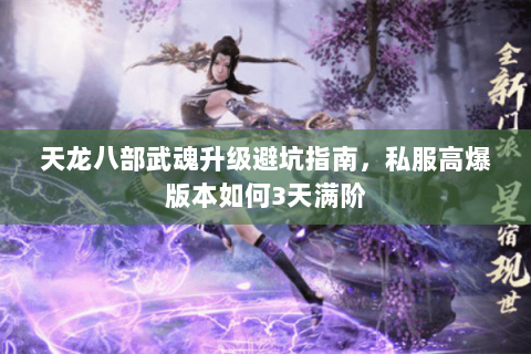 天龙八部武魂升级避坑指南,私服高爆版本如何3天满阶 天龙八部武魂升级避坑指南,私服高爆版本如何3天满阶