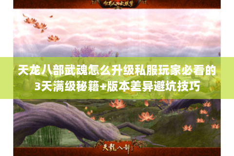 天龙八部武魂怎么升级私服玩家必看的3天满级秘籍+版本差异避坑技巧 天龙八部武魂怎么升级私服玩家必看的3天满级秘籍+版本差异避坑技巧