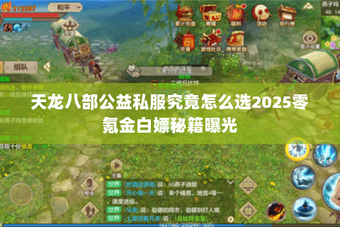天龙八部公益私服究竟怎么选2025零氪金白嫖秘籍曝光 天龙八部公益私服究竟怎么选2025零氪金白嫖秘籍曝光