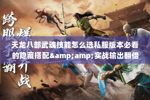 天龙八部武魂技能怎么选私服版本必看的隐藏搭配&实战输出翻倍技巧 天龙八部武魂技能怎么选私服版本必看的隐藏搭配&实战输出翻倍技巧
