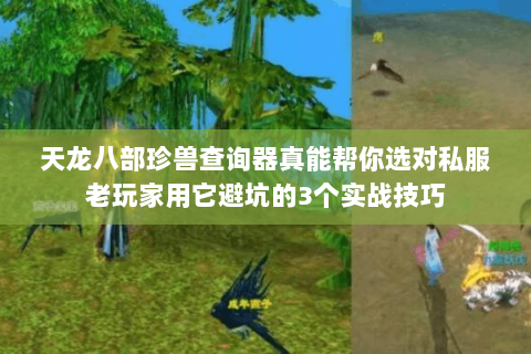 天龙八部珍兽查询器真能帮你选对私服老玩家用它避坑的3个实战技巧 天龙八部珍兽查询器真能帮你选对私服老玩家用它避坑的3个实战技巧