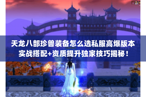 天龙八部珍兽装备怎么选私服高爆版本实战搭配+资质提升独家技巧揭秘！