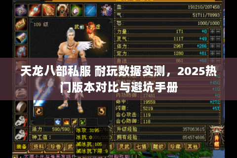 天龙八部私服 耐玩数据实测，2025热门版本对比与避坑手册