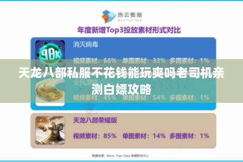 天龙八部私服不花钱能玩爽吗老司机亲测白嫖攻略 天龙八部私服不花钱能玩爽吗老司机亲测白嫖攻略