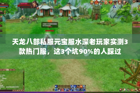 天龙八部私服元宝服水深老玩家实测3款热门服,这3个坑90%的人踩过 天龙八部私服元宝服水深老玩家实测3款热门服,这3个坑90%的人踩过