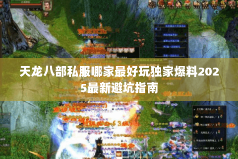 天龙八部私服哪家最好玩独家爆料2025最新避坑指南 天龙八部私服哪家最好玩独家爆料2025最新避坑指南