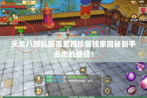 天龙八部私服哪里领珍兽独家揭秘新手必走的捷径! 天龙八部私服哪里领珍兽独家揭秘新手必走的捷径!