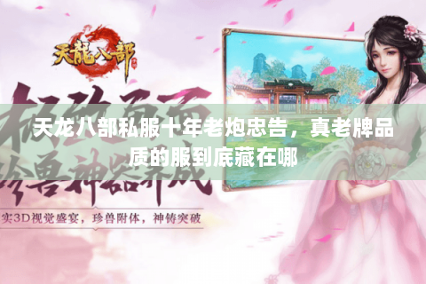 天龙八部私服十年老炮忠告,真老牌品质的服到底藏在哪 天龙八部私服十年老炮忠告,真老牌品质的服到底藏在哪