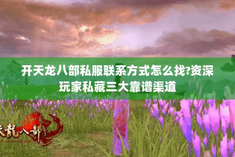 开天龙八部私服联系方式怎么找?资深玩家私藏三大靠谱渠道 开天龙八部私服联系方式怎么找?资深玩家私藏三大靠谱渠道