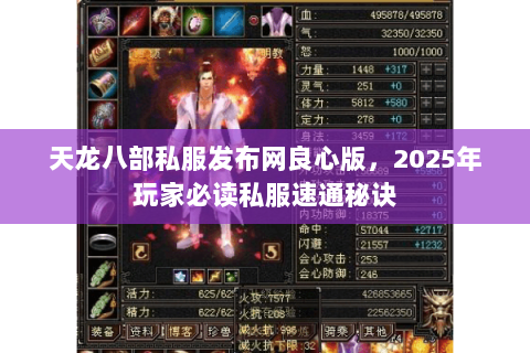 天龙八部私服发布网良心版,2025年玩家必读私服速通秘诀 天龙八部私服发布网良心版,2025年玩家必读私服速通秘诀