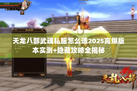 天龙八部武魂私服怎么选2025高爆版本实测+隐藏攻略全揭秘 天龙八部武魂私服怎么选2025高爆版本实测+隐藏攻略全揭秘