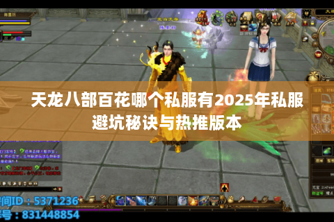 天龙八部百花哪个私服有2025年私服避坑秘诀与热推版本 天龙八部百花哪个私服有2025年私服避坑秘诀与热推版本