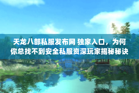 天龙八部私服发布网 独家入口,为何你总找不到安全私服资深玩家揭秘秘诀 天龙八部私服发布网 独家入口,为何你总找不到安全私服资深玩家揭秘秘诀