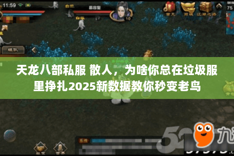 天龙八部私服 散人,为啥你总在垃圾服里挣扎2025新数据教你秒变老鸟 天龙八部私服 散人,为啥你总在垃圾服里挣扎2025新数据教你秒变老鸟