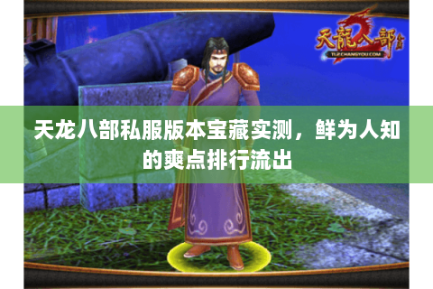 天龙八部私服版本宝藏实测,鲜为人知的爽点排行流出 天龙八部私服版本宝藏实测,鲜为人知的爽点排行流出