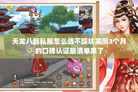 天龙八部私服怎么选不踩坑实测3个月的口碑认证服清单来了 天龙八部私服怎么选不踩坑实测3个月的口碑认证服清单来了