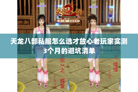 天龙八部私服怎么选才放心老玩家实测3个月的避坑清单 天龙八部私服怎么选才放心老玩家实测3个月的避坑清单