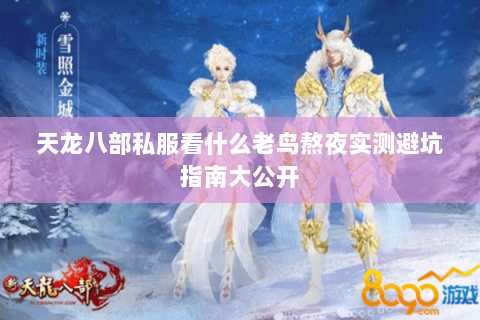 天龙八部私服看什么老鸟熬夜实测避坑指南大公开 天龙八部私服看什么老鸟熬夜实测避坑指南大公开