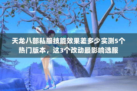 天龙八部私服技能效果差多少实测5个热门版本,这3个改动最影响选服 天龙八部私服技能效果差多少实测5个热门版本,这3个改动最影响选服
