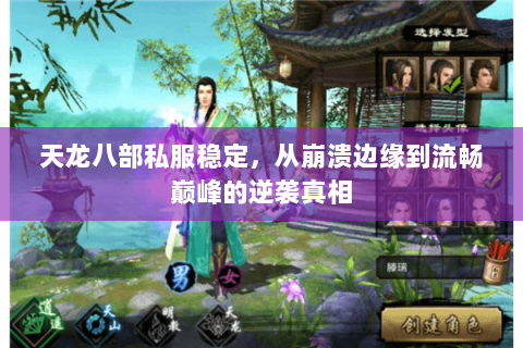 天龙八部私服稳定,从崩溃边缘到流畅巅峰的逆袭真相 天龙八部私服稳定,从崩溃边缘到流畅巅峰的逆袭真相