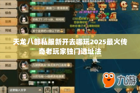天龙八部私服新开去哪玩2025最火传奇老玩家独门选址法 天龙八部私服新开去哪玩2025最火传奇老玩家独门选址法