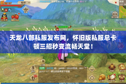 天龙八部私服发布网，怀旧版私服总卡顿三招秒变流畅天堂！