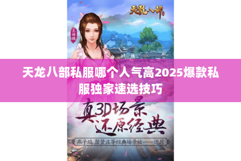 天龙八部私服哪个人气高2025爆款私服独家速选技巧