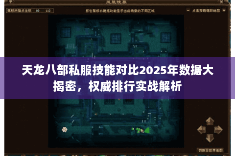 天龙八部私服技能对比2025年数据大揭密,权威排行实战解析 天龙八部私服技能对比2025年数据大揭密,权威排行实战解析