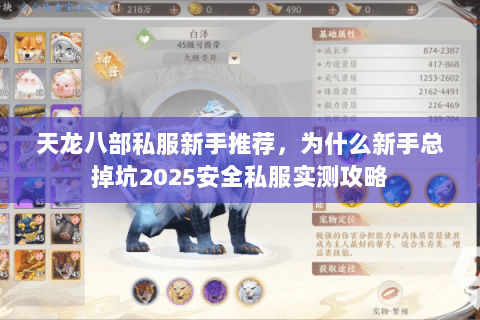 天龙八部私服新手推荐,为什么新手总掉坑2025安全私服实测攻略 天龙八部私服新手推荐,为什么新手总掉坑2025安全私服实测攻略