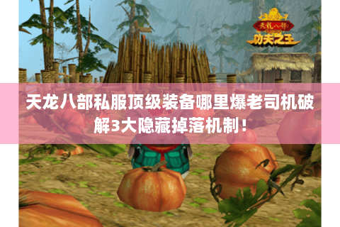 天龙八部私服顶级装备哪里爆老司机破解3大隐藏掉落机制! 天龙八部私服顶级装备哪里爆老司机破解3大隐藏掉落机制!
