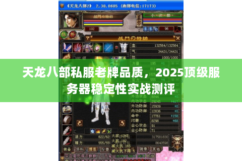 天龙八部私服老牌品质，2025顶级服务器稳定性实战测评