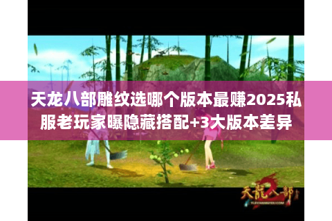 天龙八部雕纹选哪个版本最赚2025私服老玩家曝隐藏搭配+3大版本差异 天龙八部雕纹选哪个版本最赚2025私服老玩家曝隐藏搭配+3大版本差异