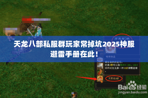 天龙八部私服群玩家常掉坑2025神服避雷手册在此! 天龙八部私服群玩家常掉坑2025神服避雷手册在此!