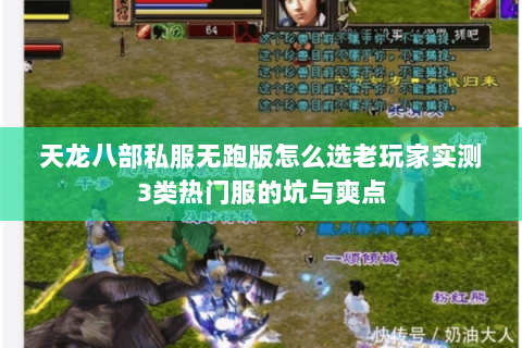 天龙八部私服无跑版怎么选老玩家实测3类热门服的坑与爽点 天龙八部私服无跑版怎么选老玩家实测3类热门服的坑与爽点
