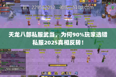 天龙八部私服武当，为何90%玩家选错私服2025真相反转！