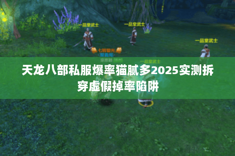 天龙八部私服爆率猫腻多2025实测拆穿虚假掉率陷阱 天龙八部私服爆率猫腻多2025实测拆穿虚假掉率陷阱