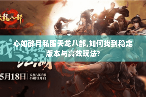 心如醉月私服天龙八部,如何找到稳定版本与高效玩法?