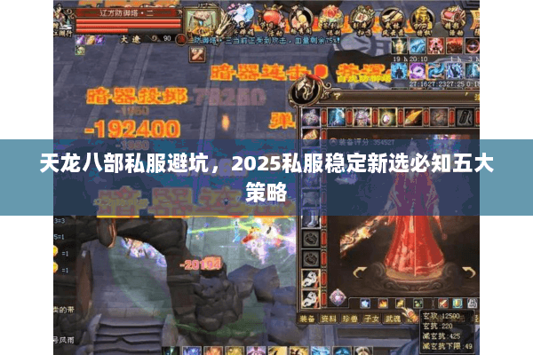 天龙八部私服避坑,2025私服稳定新选必知五大策略 天龙八部私服避坑,2025私服稳定新选必知五大策略